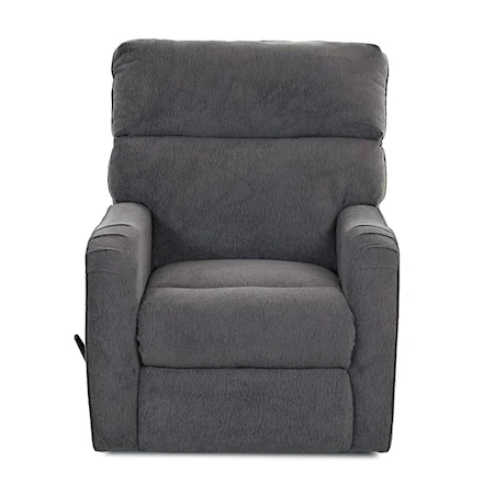 Transitional Swivel Gliding Reclining Chair